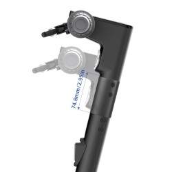 Podaljšek za povečanje višine krmila na Ninebot Max G30, G2, G65 ali podobnih. Segway - Ninebot - 1 Podaljšek za povečanje višin