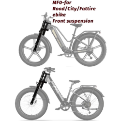 Suspensie frontală hidraulică Monorim MF0 cu șocuri pneumatice pentru biciclete de șosea, munte sau off-road  - 4 Suspensie fron