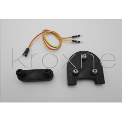 Riser/adattatore parafango Xiaomi M365, 1S, Pro2 e M365 Pro per pneumatici da 10 pollici KROXNE - 3 Riser/adattatore parafango X