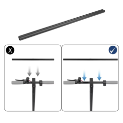 Ektetaméno timóni 52 cm gia ilektriká skoúter Xiaomi, Ninebot í parómoia.  - 2