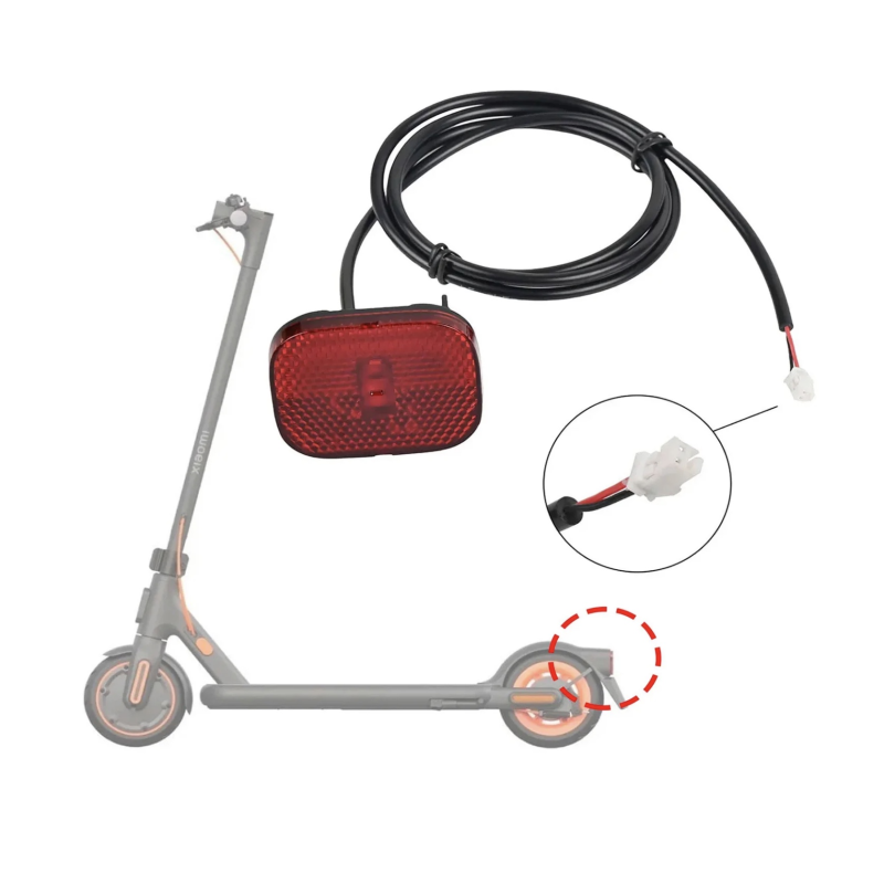 Luce posteriore per il parafango dello Xiaomi Scooter Mi 4 Go  - 1 Luce posteriore per il parafango dello Xiaomi Scooter Mi 4 Go