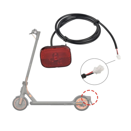 Zadnja luč za blatnik Xiaomi Scooter Mi 4 Go  - 1 Zadnja luč za blatnik Xiaomi Scooter Mi 4 Go
Xiaomi Scooter Mi 4 Go zadnja luč