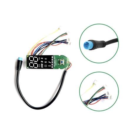 Juhtpaneel - ekraan Ninebot Max G30 jaoks kahe sõltumatu kaabliga pidurihoova jaoks Segway - Ninebot - 3 Juhtpaneel - ekraan Nin