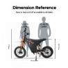 Monorim e-Moto Electric Wish007, 55 km/h, 1500 W variklis, 21Ah baterija, reguliuojama hidraulinė pakaba Monorim - 4 Monorim e-M