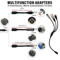 Cargador rápido Monorim C5A para ebike 54.6v 5A Monorim - 2