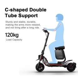 Sella per monopattino Segway-ninebot ZT3 / Segway ZT3 Pro + valigia trasporto Segway - Ninebot - 2 
Compatibile con Segway-nineb