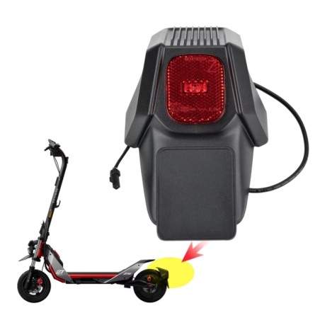 Originál kompletný zadný blatník so svetlom na Segway ZT3 / Segway ZT3 Pro - diely a náhradné diely Segway - Ninebot - 1  