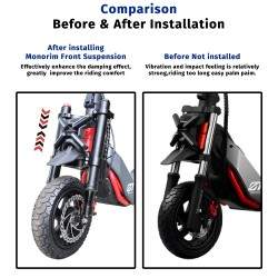 Prednji ovjes Monorim-ZT3 za elektricni romobil Segway ZT3 Pro - upgrade set Monorim - 7 
Kompatibilnost: prednji ovjes Monorim-