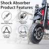 Framfjadring Monorim-ZT3 for elscooter Segway ZT3 Pro - uppgraderingskit Monorim - 10 
Kompatibilitet: framfjadring Monorim-ZT3 