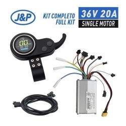 Controller-Kit mit Display und Trigger 36 V 20 A (JP) für Elektroroller KROXNE - 1  