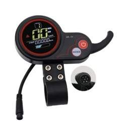 QS-S4 6-stifts display (36V-60V) för Kaboo, Zero 9, Zero 8X, Zero10, Zero10X och liknande  - 3 QS-S4 6-stifts display (36V-60V) 