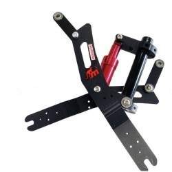 Zesílená konstrukční náprava pro přední zavěšení Monorim Monorim - 4 Konstrukční osa pro zavěšení Monorim s plochou přivařeného 