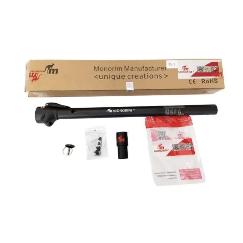 Montante Monorim mPole V3.0 - sistema di chiusura potenziato e rinforzato con lucchetto integrato Monorim - 6 Sistema di chiusur