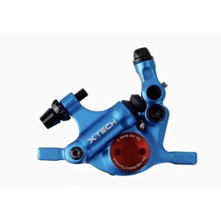 Modrý brzdový třmen xTech pro Xiaomi M365, 1S, Pro 2 nebo M365 Pro (bez sady) ZOOM xTech - 2  