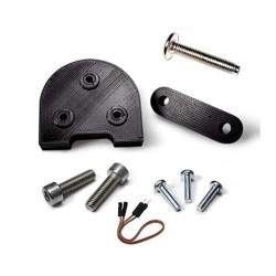 Adaptador/riser de guarda-lamas Xiaomi M365, 1S, Pro2 e M365 Pro para pneus de 10 polegadas KROXNE - 4