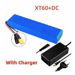 20000mah 48v-os akkumulátor 54.6v 2a töltővel xt60-dc, bullet-sm, T plug-dc, xt60-sm, xt60-plug KROXNE - 6  