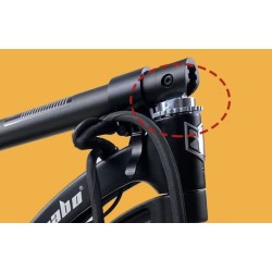 Zestaw składanych zawiasów, pierścień mocujący zawias, składany dolny sworzeń do Kaboo Mantis 8, 10 lub podobnych Kaabo - 4  