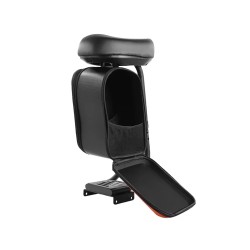 Sedátko s integrovaným kufrem pro skútry Xiaomi M365, 1S, Pro, Pro2, Mi3 nebo podobné - maximální šířka základny 15,5 cm KROXNE 