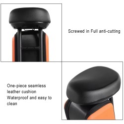 Sæde med integreret kuffert til Xiaomi M365, 1S, Pro, Pro2, Mi3 eller lignende løbehjul - maksimal basebredde 15,5 cm KROXNE - 1
