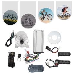 Kit motor sin escobillas (controladora, motor, acelerador) para quad, patinete, bicicleta o moto DIY 48-72v 3000w KROXNE - 3  