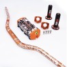 Racing handlebar, professional grips for bikes, ATV, Quad 1-1/8" Kayo BSE CRF KLX KROXNE - 6  