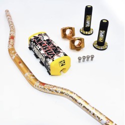 Závodné riadidlá, profesionálne gripy na bicykle, ATV, Quad 1-1/8" Kayo BSE CRF KLX KROXNE - 8  