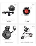Campanelli elettrici e manuali per il tuo scooter elettrico.