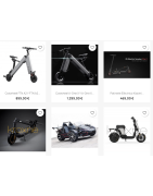 Ebben a részben az elektromos jármű márkája és modellje szerint férhet hozzá járművekhez, alkatrészekhez, fejlesztésekhez, alkatrészekhez és frissítésekhez.